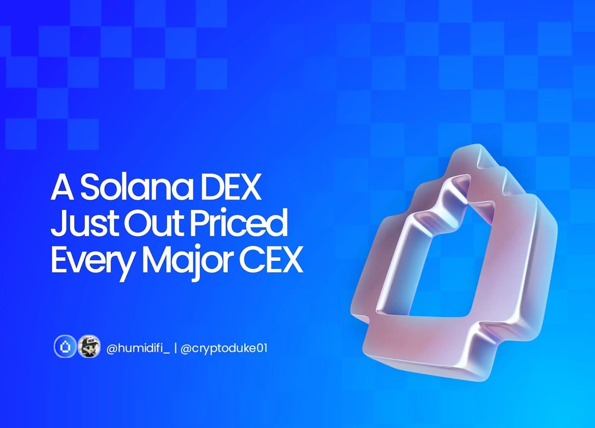A Solana DEX Offering Better Pricing Than Binance