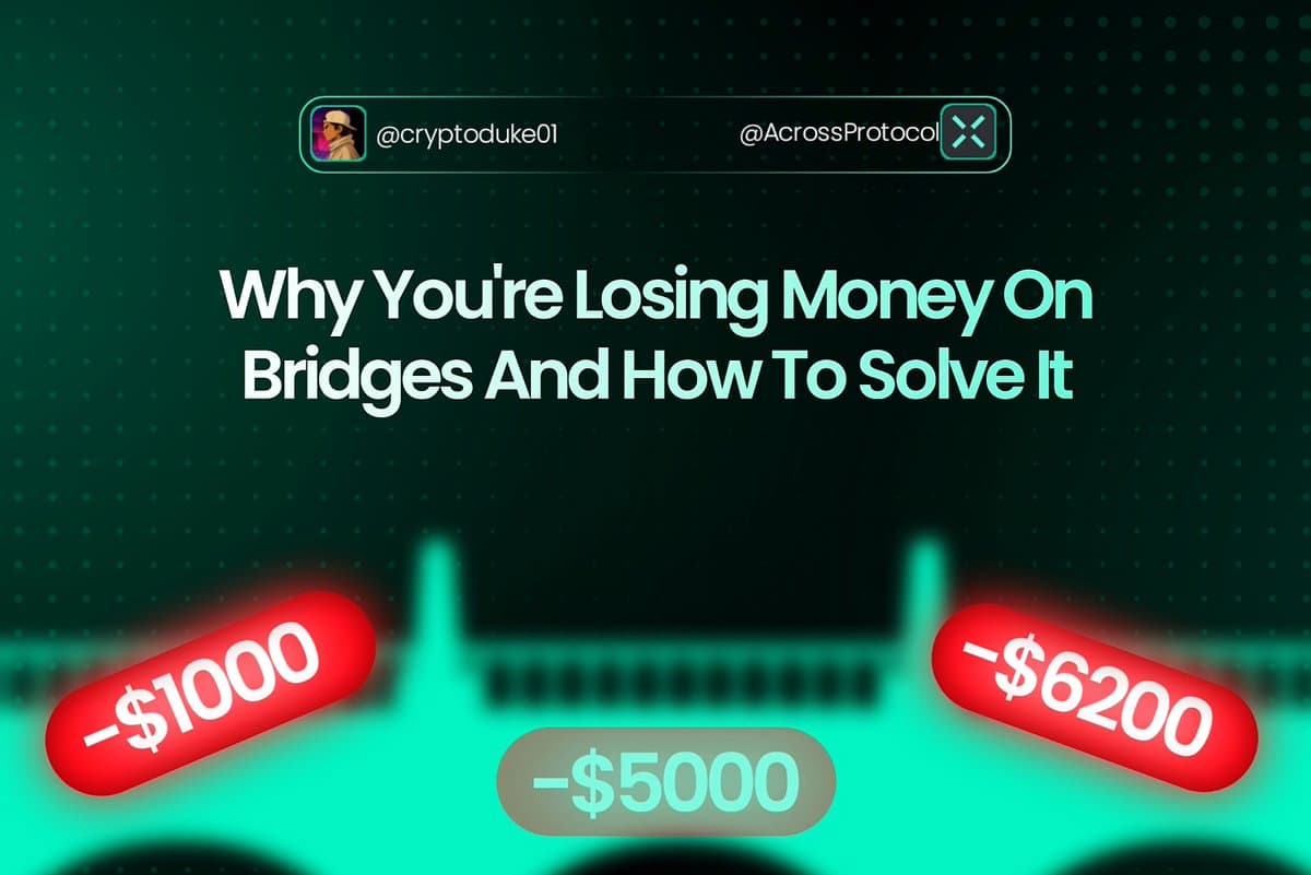 Why You're Losing Money on Bridges and How to Solve It